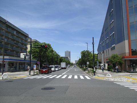 54辰巳の森海浜公園へ