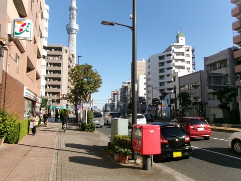211区役所通りへ