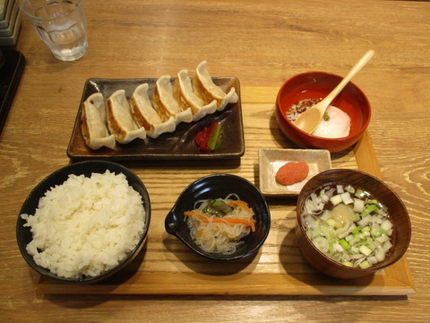 258餃子定食