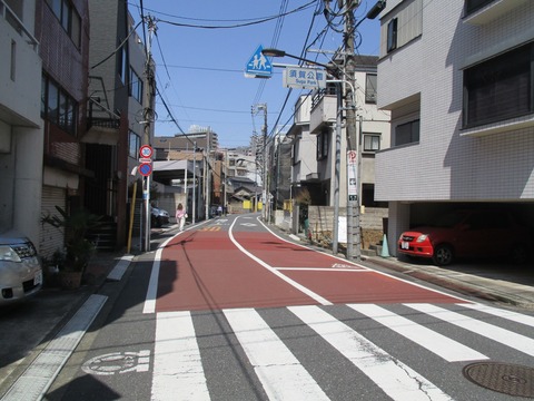 116円通寺坂へ