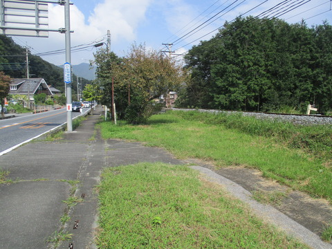 230線路沿い