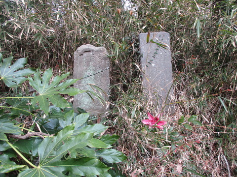 250石塔2つ