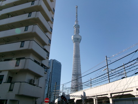 60線路沿い