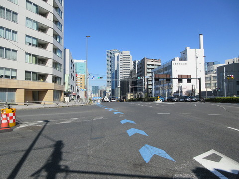 243再び清正公交差点