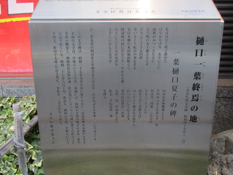 243樋口一葉終焉の地5