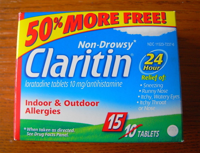 アレルギーの薬 徒然ぱせり 北california日記