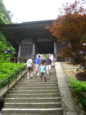 山寺は来年の目標に 徒然ぱせり 北california日記