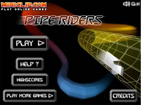 パイプの中を駆け抜けろ！3Dレーシングゲーム「PIPE RIDERS」：ザイーガ