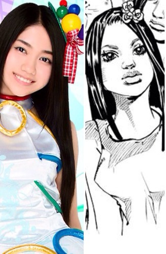 少年ジャンプ、謎の新サイトにJOJO荒木飛呂彦の新作イラスト!イラストの女の子がAKB48メンバーにそっくりだと話題に!!【画像】 074a0f4e s - 少年ジャンプ、謎の新サイトにJOJO荒木飛呂彦の新作イラスト!イラストの女の子がAKB48メンバーにそっくりだと話題に!!【画像】