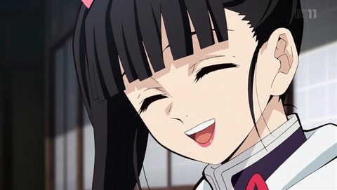 「鬼滅の刃」のヒロイン・栗花落カナヲという、炭治郎の可愛いお嫁さんｗｗｗｗ