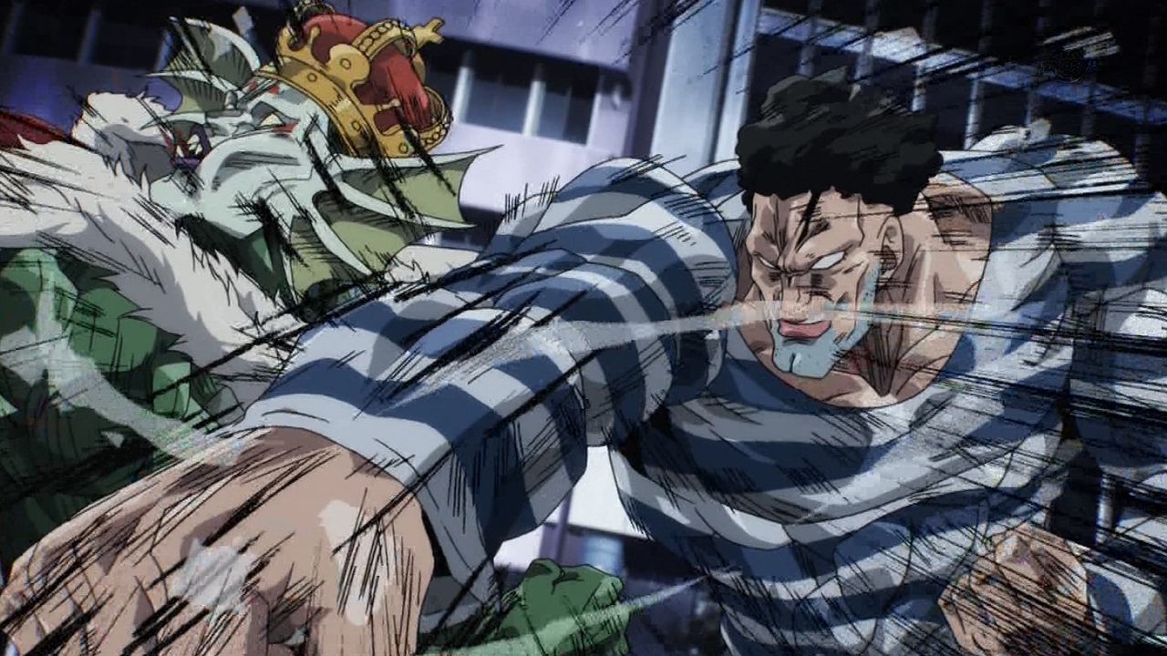 ワンパンマン 8話アニメ感想 深海王vsぷりぷりプリズナー オカマ頂上決戦ｷﾀ ﾟ ﾟ 画像 最強ジャンプ放送局