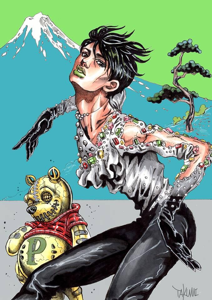 祝 金メダル 羽生選手をジョジョ風に描いてみた が上手すぎるwwwww 画像 最強ジャンプ放送局 祝 金メダル 羽生選手をジョジョ風に描いてみた が上手すぎるwwwww 画像 最強ジャンプ放送局