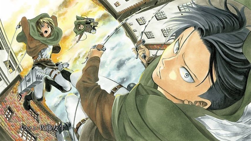 進撃の巨人 リヴァイ兵長ってすごい回転してるけどさ 最強ジャンプ放送局 進撃の巨人 リヴァイ兵長ってすごい回転してるけどさ 最強ジャンプ放送局