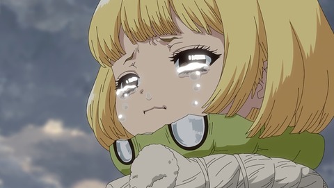 【朗報】アニメ「Dr.STONE」最新話、スイカがお役に立ちすぎて泣いた・・・