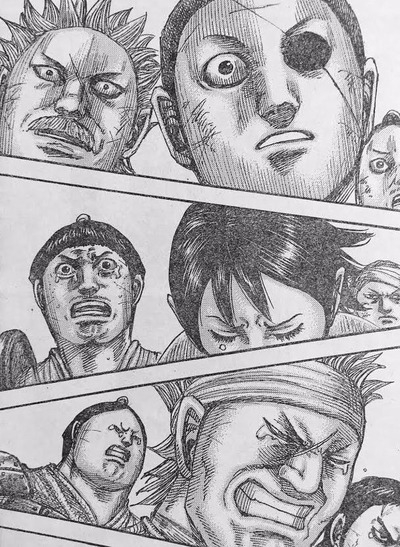 キングダム480話ネタバレ 桓騎軍 謎の残虐オブジェを作る 画像 漫画まとめ うさちゃんねる