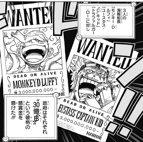 ルフィ懸賞金-1053