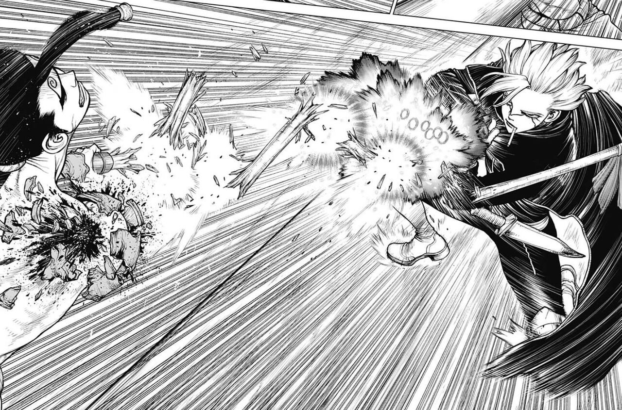 Dr Stone 166話感想 スタンリー 圧倒的な武力で強さを見せつける 最強ジャンプ放送局