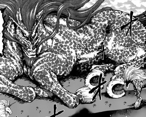 トリコ2話感想 八王ヘラクレスと食王 エア の関係性が明らかに 漫画まとめ うさちゃんねる トリコ2話感想 八王ヘラクレスと食王 エア の関係性が明らかに 漫画まとめ うさちゃんねる
