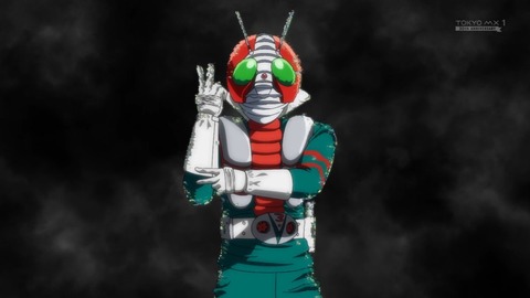 アニメ「東島丹三郎は仮面ライダーになりたい」第4話、V3 vs 初代ライダー、夢の対決が始まる！！【感想】