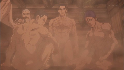 【ゴールデンカムイ アニメ2期26話感想】バーニャ回！！裸の男達の躍動感が凄いｗｗｗｗｗ