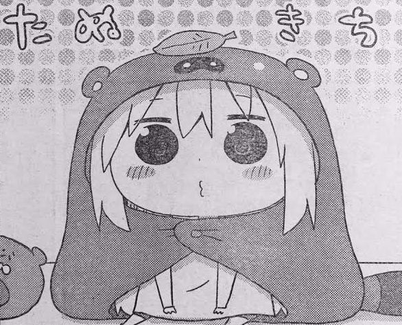 干物妹 うまるちゃん 132話ネタバレ うまる タヌキに変身ｗｗｗｗｗｗ 画像 最強ジャンプ放送局