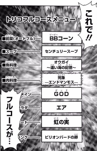 トリコフルコース