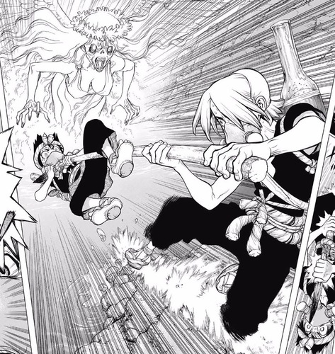 Dr Stone32話感想 銀狼 汚名返上の大活躍ｗｗｗｗｗｗ 漫画まとめ うさちゃんねる