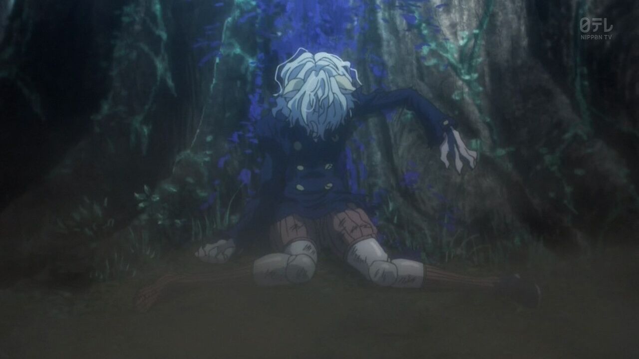 Hunter Hunter ネフェルピトー なんで骨の下に生きた人がいるのかな 絶望感ヤバすぎ ネット ポックルってトーナメントで結構いい位置おったよな ネテロはどこに才能見出したのか 画族