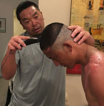 悲報 ソフトバンク千賀 調子に乗りすぎてとんでもない髪型になっていた パ専