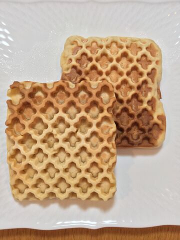 BRUNOのホットサンドメーカーでワッフル」結構簡単にできた : 料理した