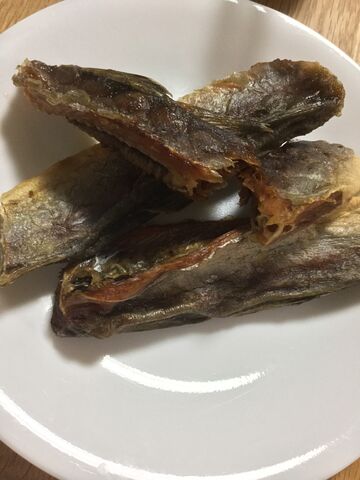 かんかい 魚の干物 をやわらかく処理 グリルオーブンとレンジを併用 料理したことないolが料理できるようになるまでの軌跡