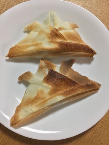 ちくわでカブト春巻き 春巻き折り紙 料理したことないolが料理できるようになるまでの軌跡 ちくわでカブト春巻き 春巻き折り紙 料理したことないolが料理できるようになるまでの軌跡