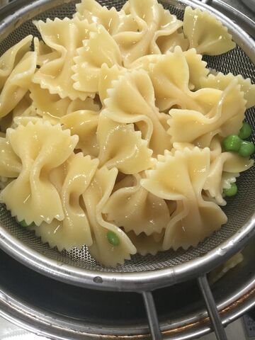 ハムと牛乳のリボンパスタ パスタ1人分は70gくらい 料理したことないolが料理できるようになるまでの軌跡