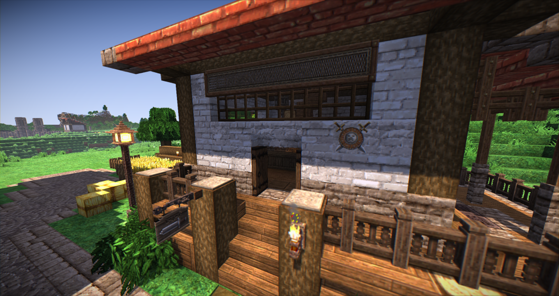 中継地点の集落 その２ Minecraft Paskerville
