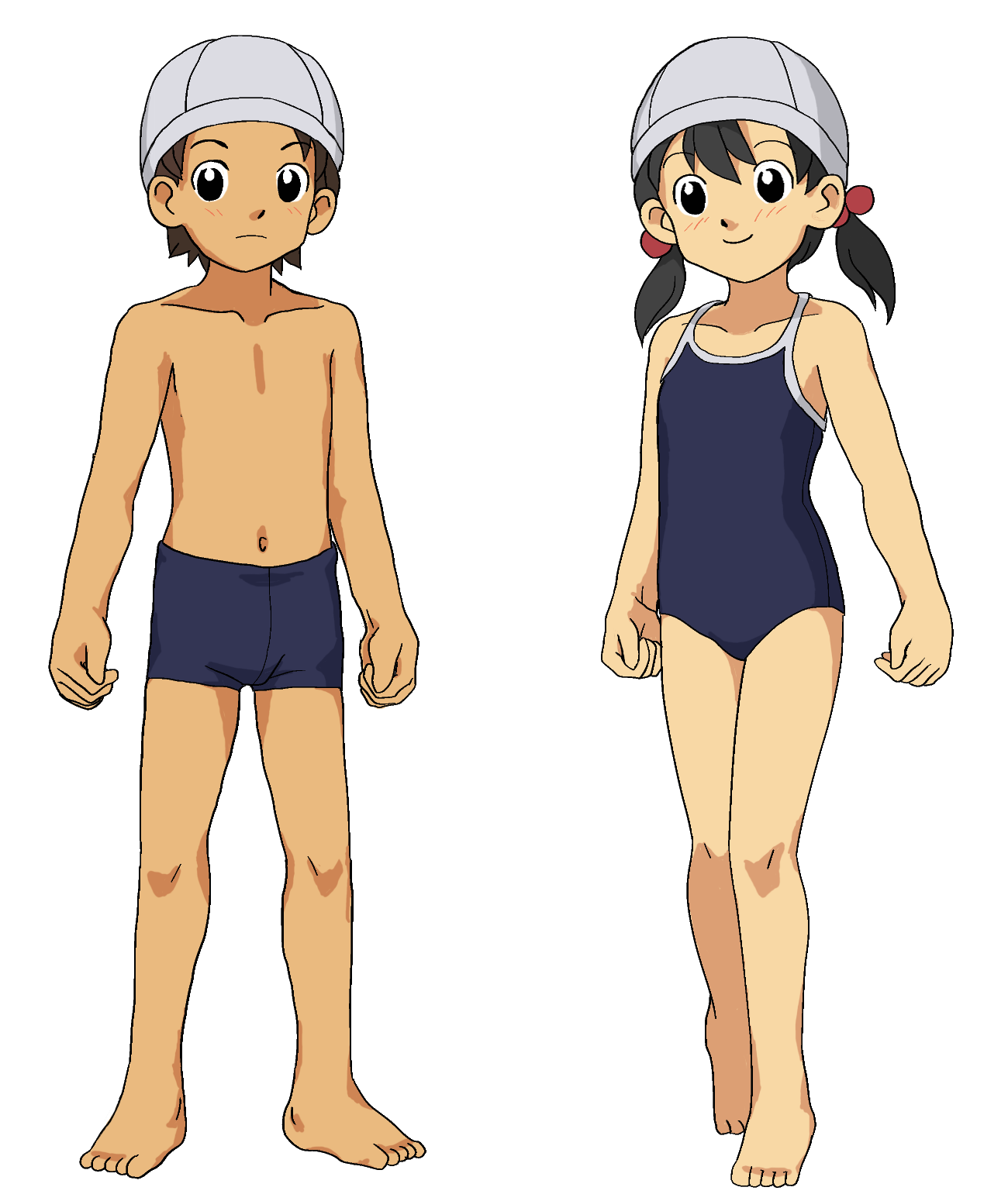 Wikipediaのスク水の項目のイラストがかわいい件 パー速のトモ Wikipediaのスク水の項目のイラストがかわいい件 パー速のトモ
