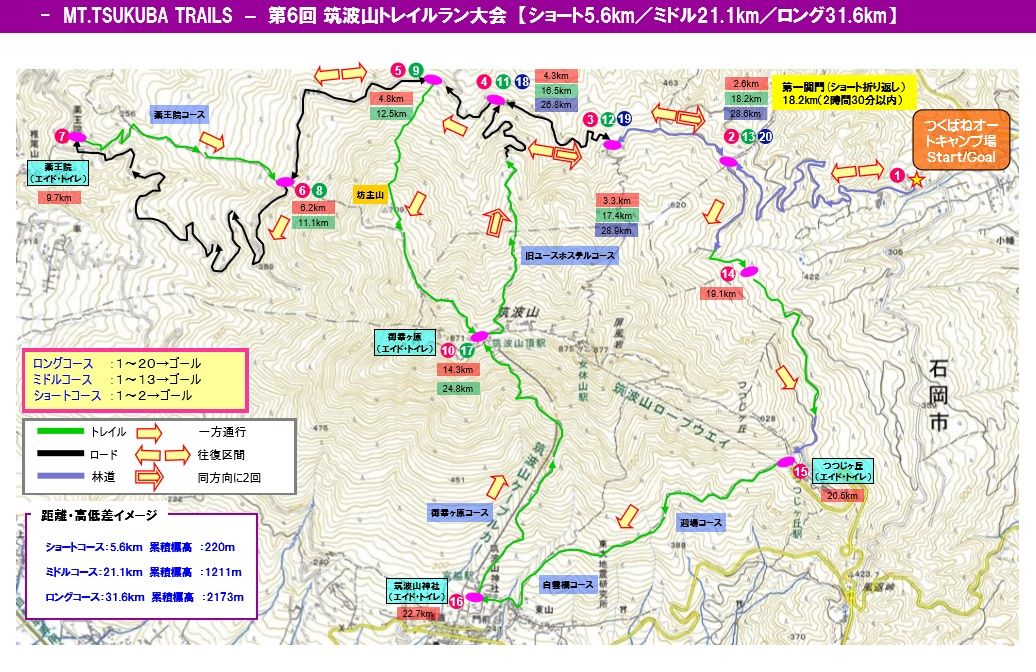 いよいよ筑波山トレイルラン 量は質を凌駕する いよいよ筑波山トレイルラン 量は質を凌駕する
