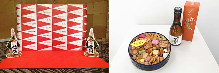 過去にビジネスマッチング事例でご紹介した「一ノ蔵」の日本酒と冨貴寄(ふきよせ)
