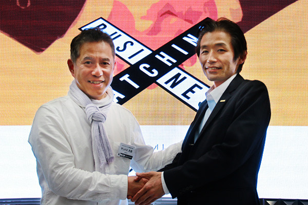 サントス大田氏と佐久間竹彦氏