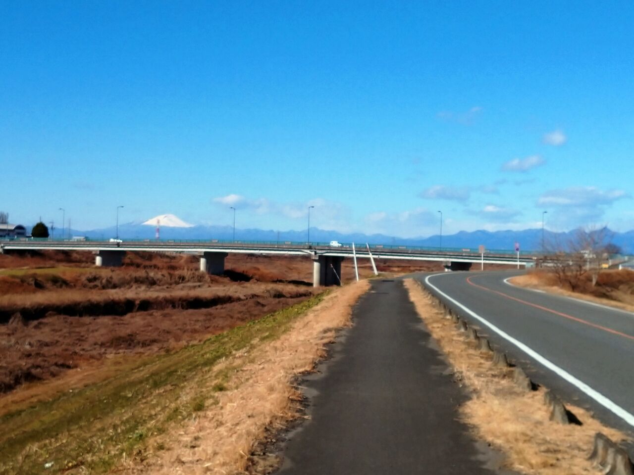 新上橋と武之橋の流出