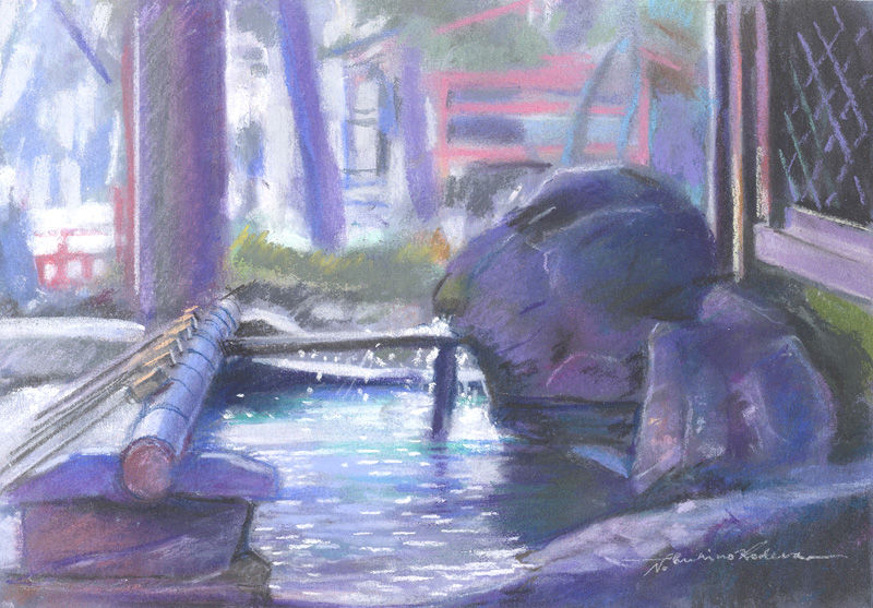 風景画の描き方 成功のポイント パステル画の基本と パステル画のノウハウと裏技お見せします