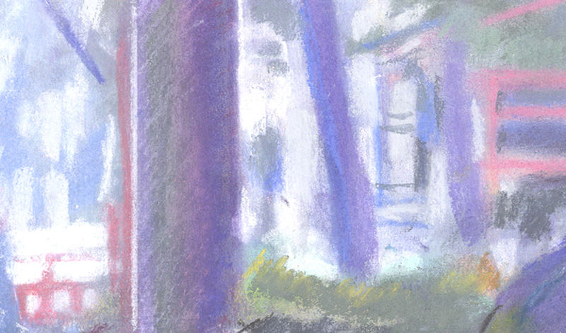 風景画の描き方 成功のポイント パステル画の基本と パステル画のノウハウと裏技お見せします