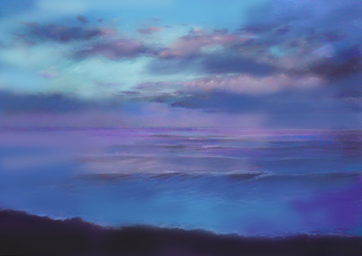 ポケットサイズの海 8【原画】 | towa sea gallery