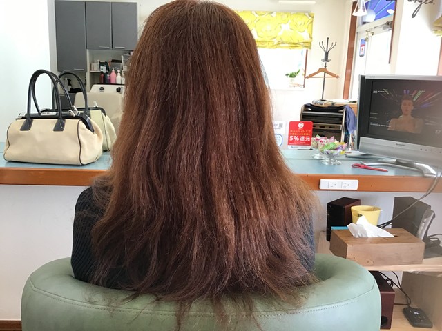 デジパーで最悪に失敗された髪 Hair Room Pastelの縮毛矯正の現場日記 デジパーで最悪に失敗された髪 Hair Room Pastelの縮毛矯正の現場日記