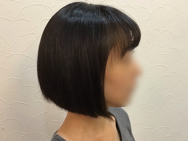 ロングをバッサリ 縮毛矯正しても金太郎にはなりません Hair Room Pastelの縮毛矯正の現場日記
