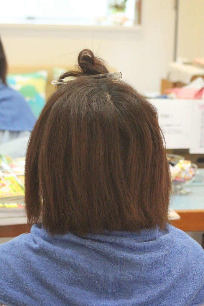 2か月前にビビリになった髪にスピエラ矯正 Hair Room Pastelの縮毛矯正の現場日記 2か月前にビビリになった髪にスピエラ矯正 Hair Room Pastelの縮毛矯正の現場日記