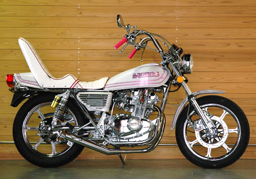 GS400バキュームワルツマフラー バキュームワルツ GS400 黒 パステル