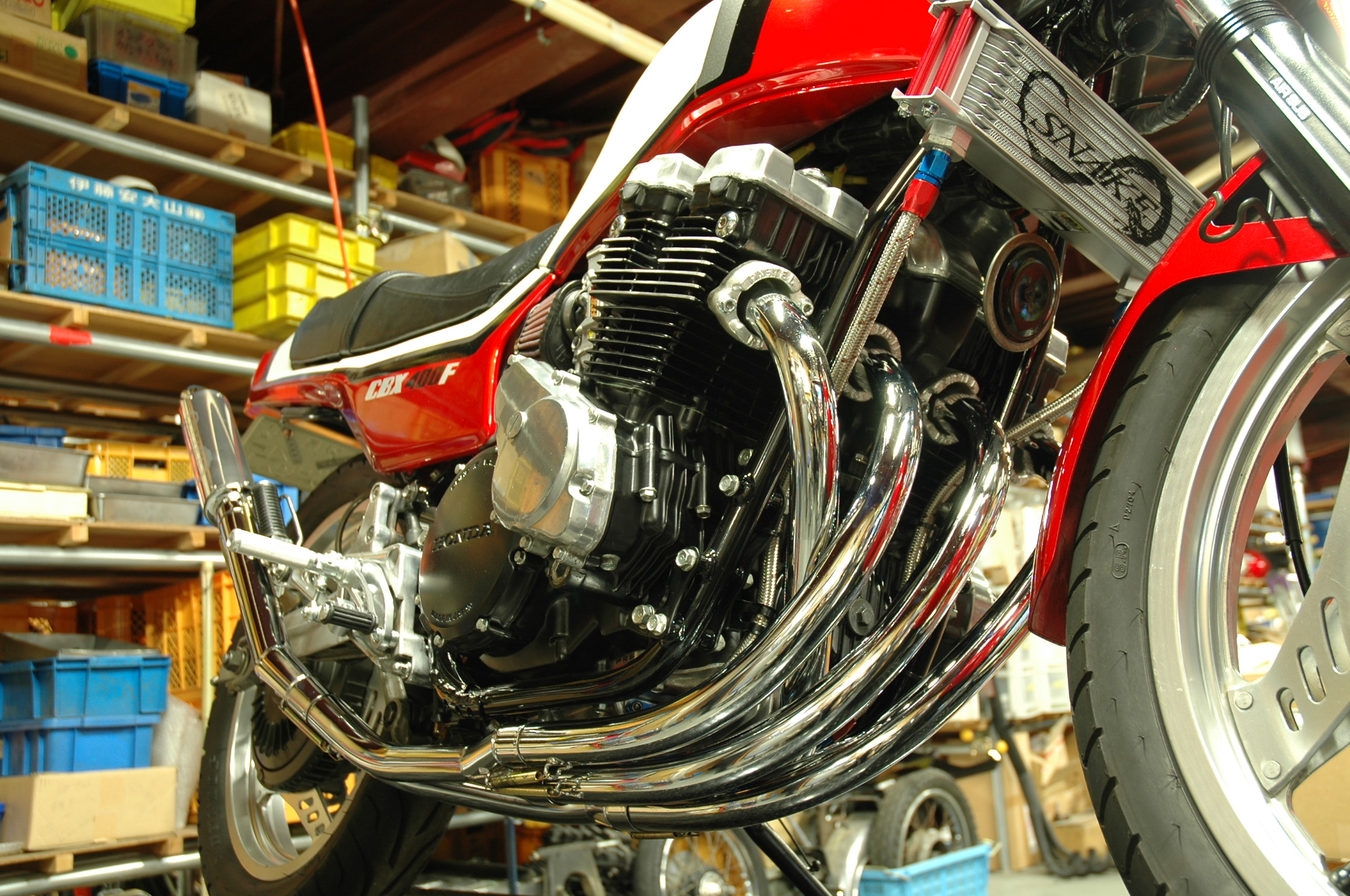 CBX400F CBX550F スネーク管 パステルロード パステルロード 