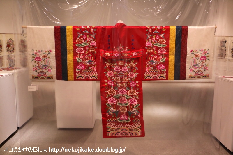2018022216張英蘭 韓国刺繍コレクション展。7