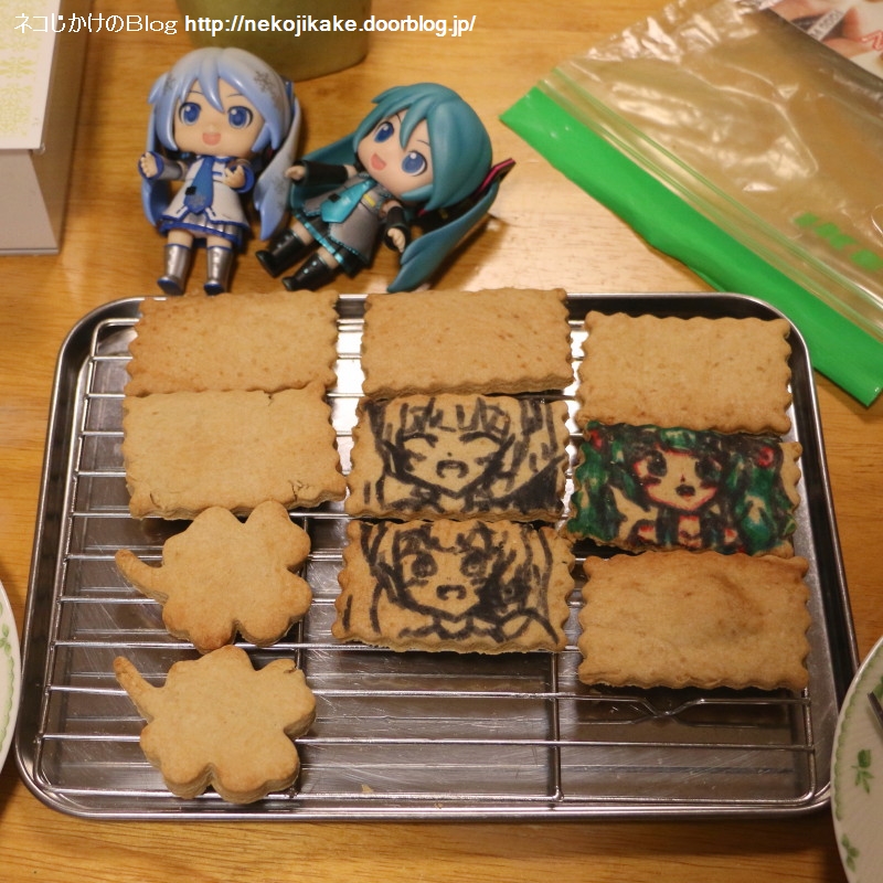 2018030304クッキー職人さんの朝は早い。