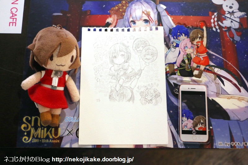2019021410巡音ルカ & SNOW MIKU 10th Anniversary cafeの思い出。3